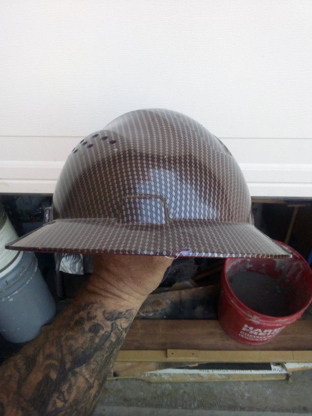 NEW CARBON FIBER HARD HAT 