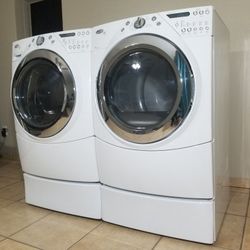 Whirlpool washer and electric dryer free deliver And Installation 6 Month Warranty...