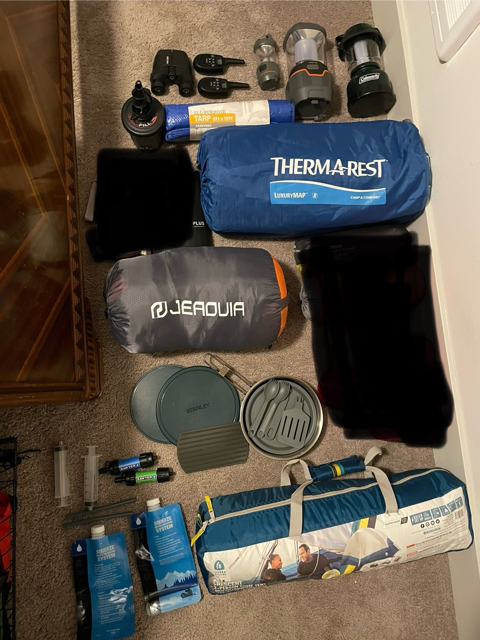 Dream Camper’s Starter Set LOT OF GEAR!