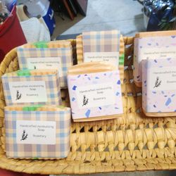 Handcrafted Soap $6 ea.
Or 4 for $20