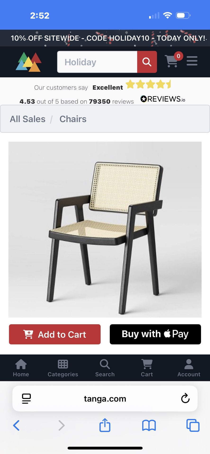 New Target Chair
