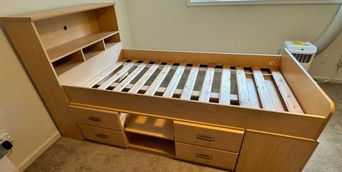Mattress and Bed Frame + DESK SET....
