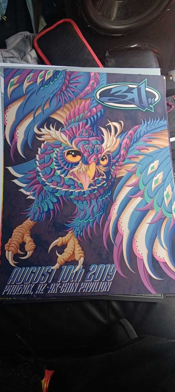 311 Concert Tour Poster