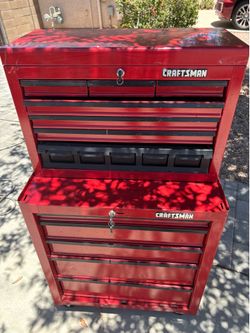 26” Craftsman Cabinet and Tool Chest