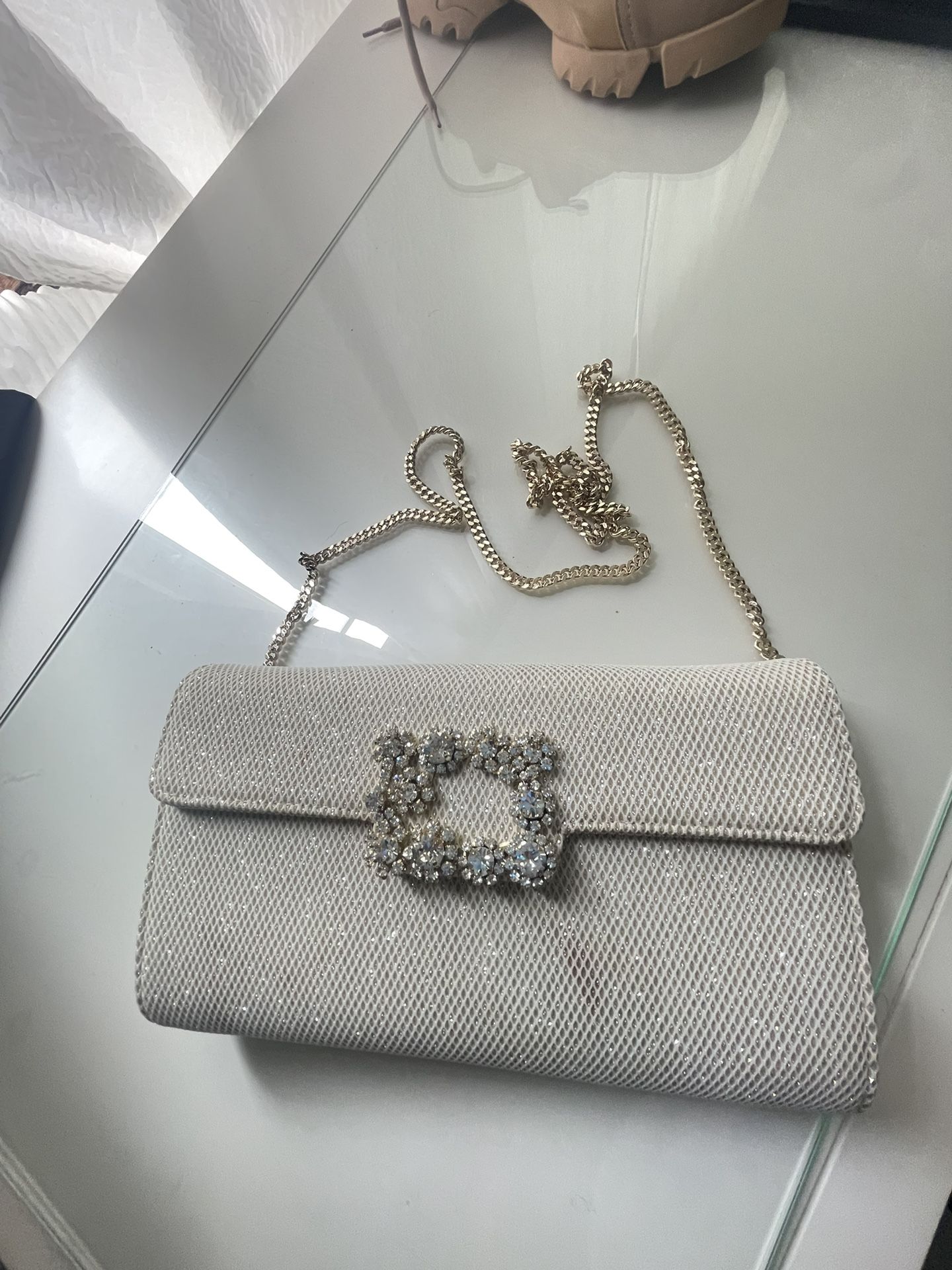 Roger Viver Clutch Beige 