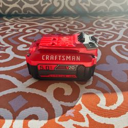 Craftsman V20 5.0Ah Lithium Ion Battery