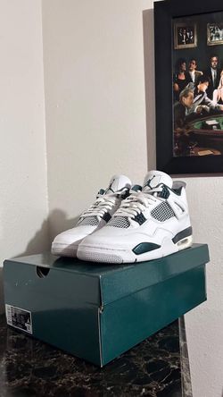 Air Jordan 4 Retro Oxidized Green Size 12