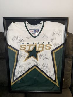2002-03 Dallas Stars Team Signed Jersey