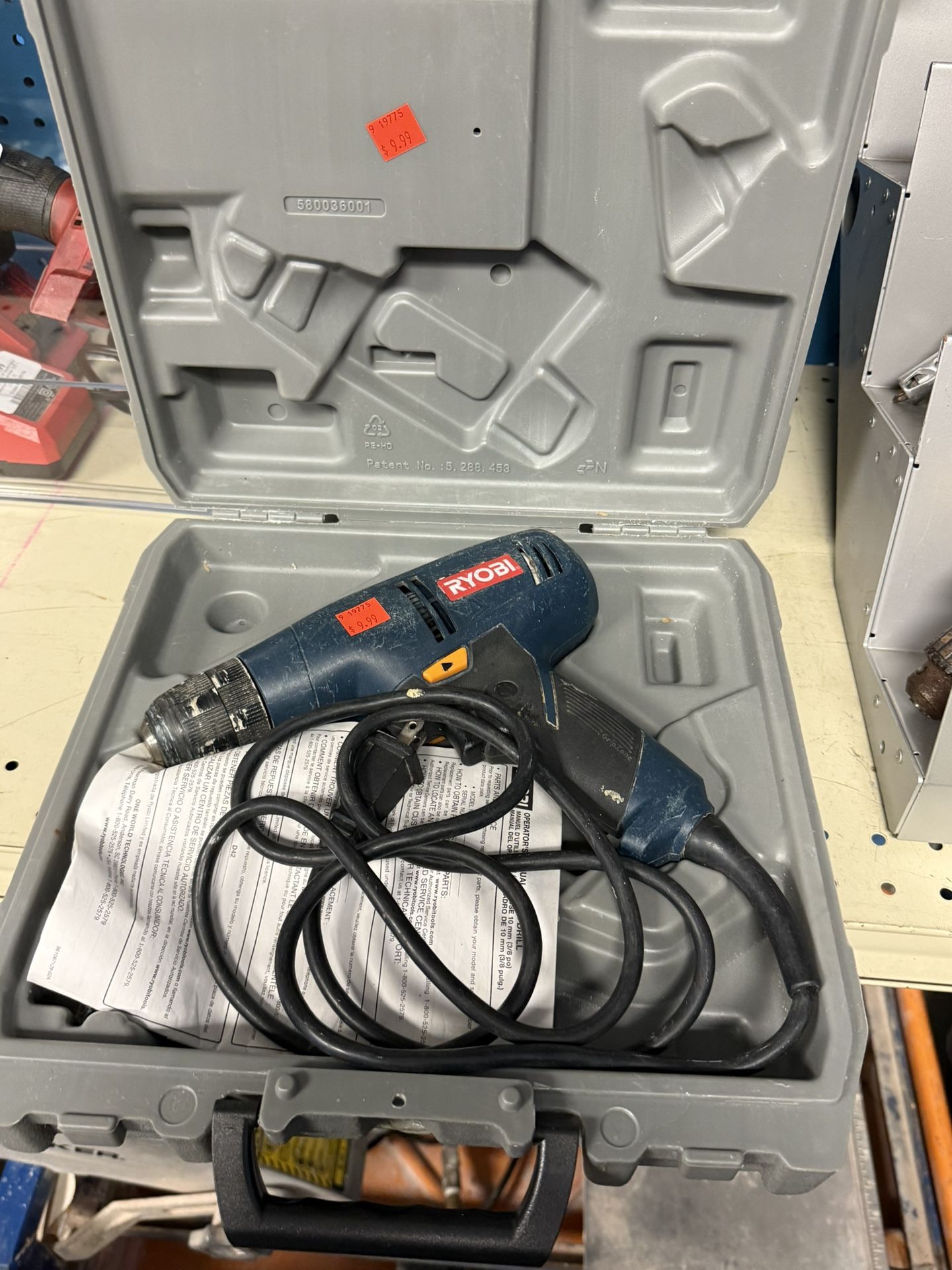 Ryobi Corded Drill