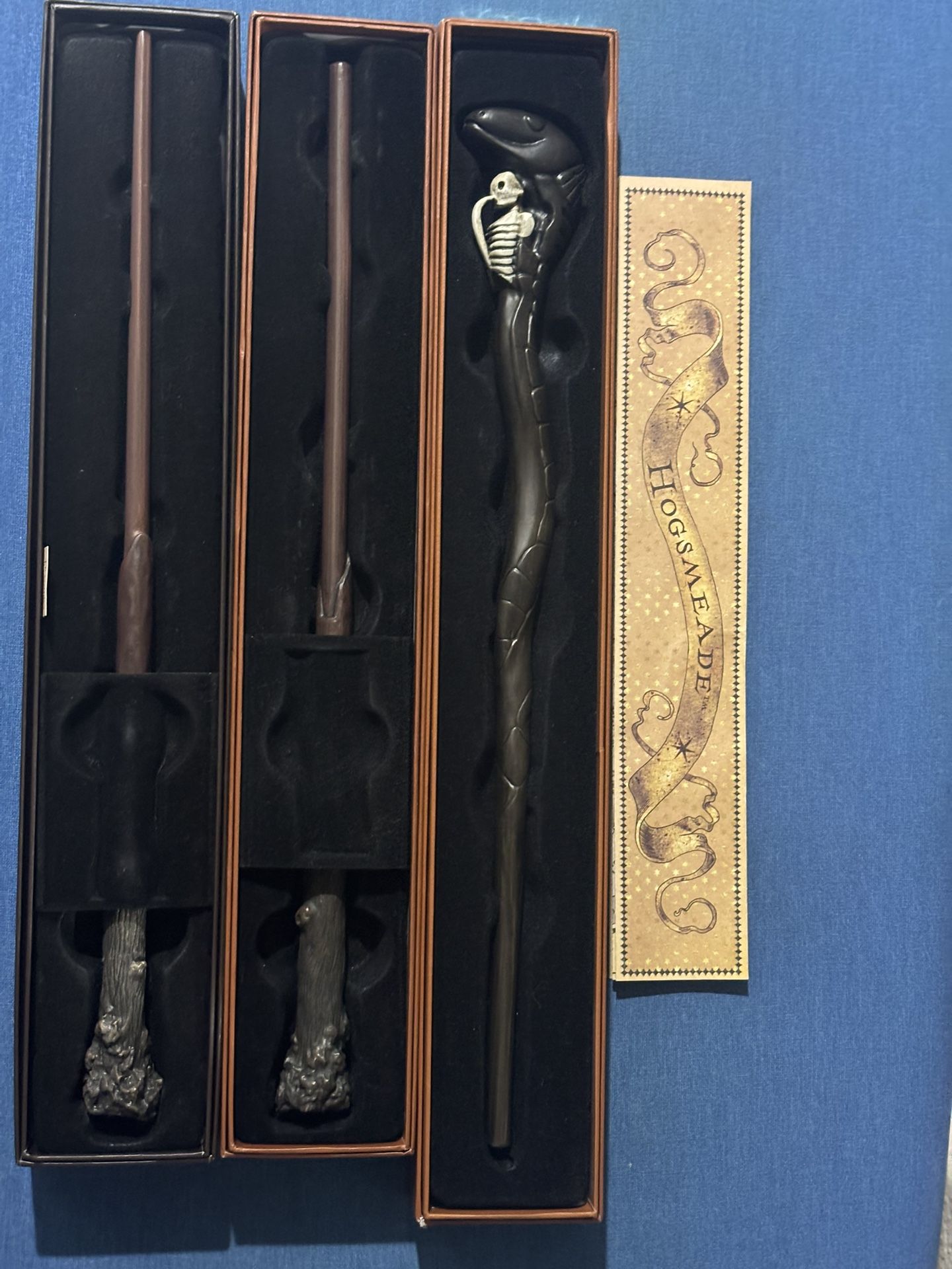 3 Harry Potter Wands 