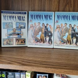 Mamma Mia! Movie Collection! 3 DVDs  Full & Wide Screen & Bonus Disc CLASSIC