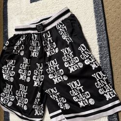 You Can’t Guard Me Hoop Tournament Shorts Size Medium