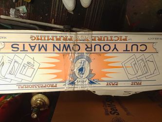 New Picture Framing Professional Cut Out Package