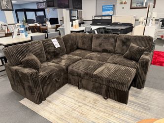 Brown Sofa Sectional Sleeper
