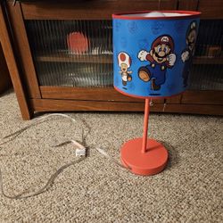 Super Mario Red Table Lamp