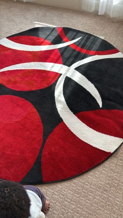 Circular Area Center Rug