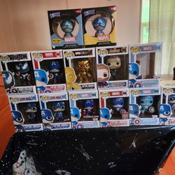 Captain America Pops