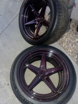 Vossen x Work 2-Piece Wheels 20x9.5 Front 20x11 Rear Dodge Challenger/Charger Mopar