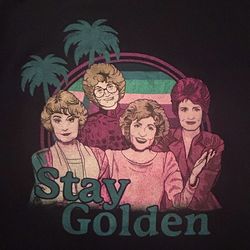 The Golden Girls TV Show T-shirt Adult Size Large