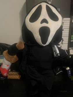 Ghost face plush $30 brand new