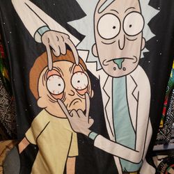 Rick & Morty Throw Blanket