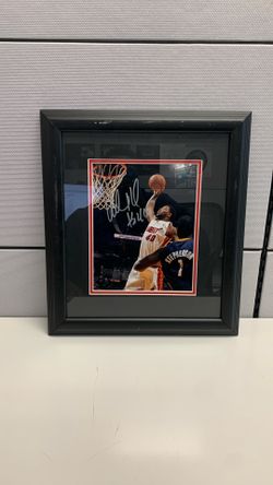🔥 Authentic Udonis Haslem Signed Photo – Miami Heat Legend 🔥