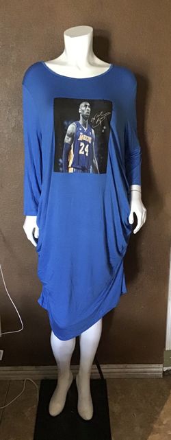 Custom Kobe Bryant blue Dress