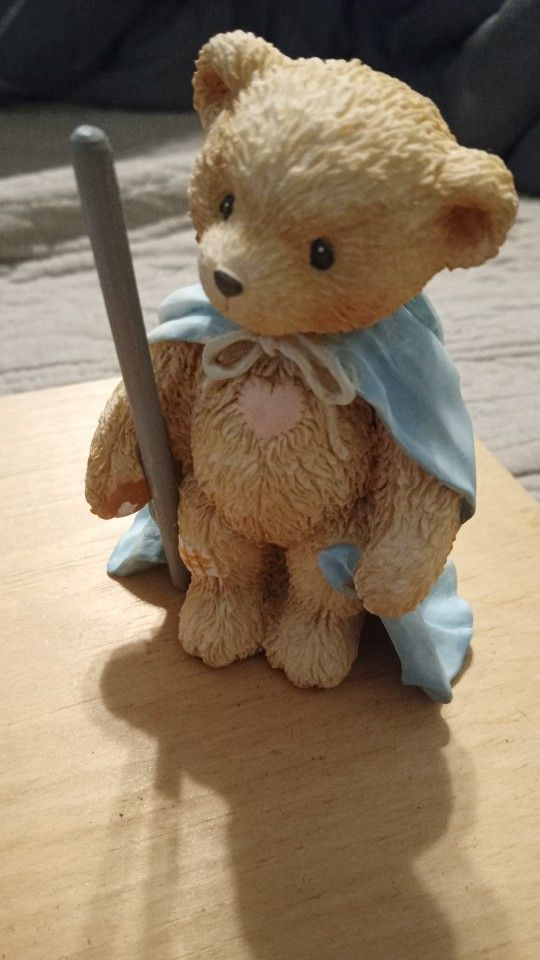 Rare 1992 Cherished Teddies Nativity Set - Josh, Maria & Baby (Low Reg Numbers) MINT W/ Box