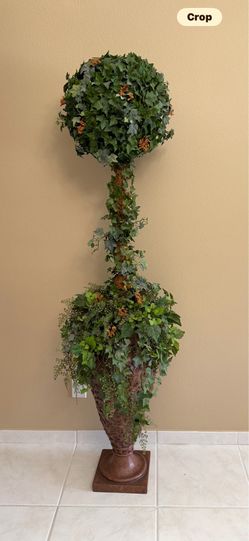 Silk Topiary Plant