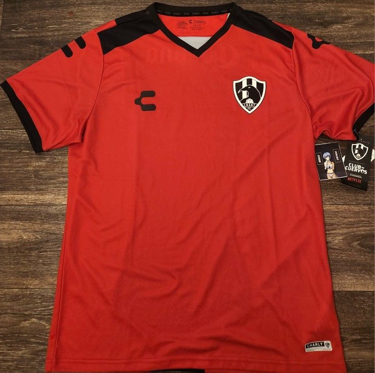 Charly Club De Cuervos Netflix Goalkeeper Pepenador Torres Jersey XXL