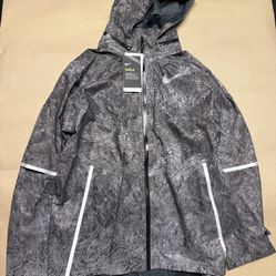 NIKE Large L ZONAL AEROSHIELD ENERGY SOLSTICE Men's Running Jacket Rare $400 NEW!