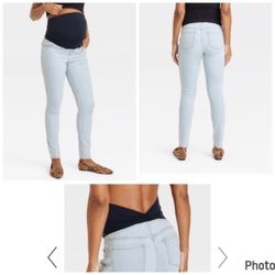 Size 6, maternity target denim jeans
