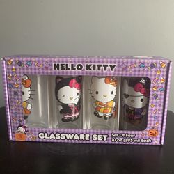 Hello Kitty Halloween Glass Set