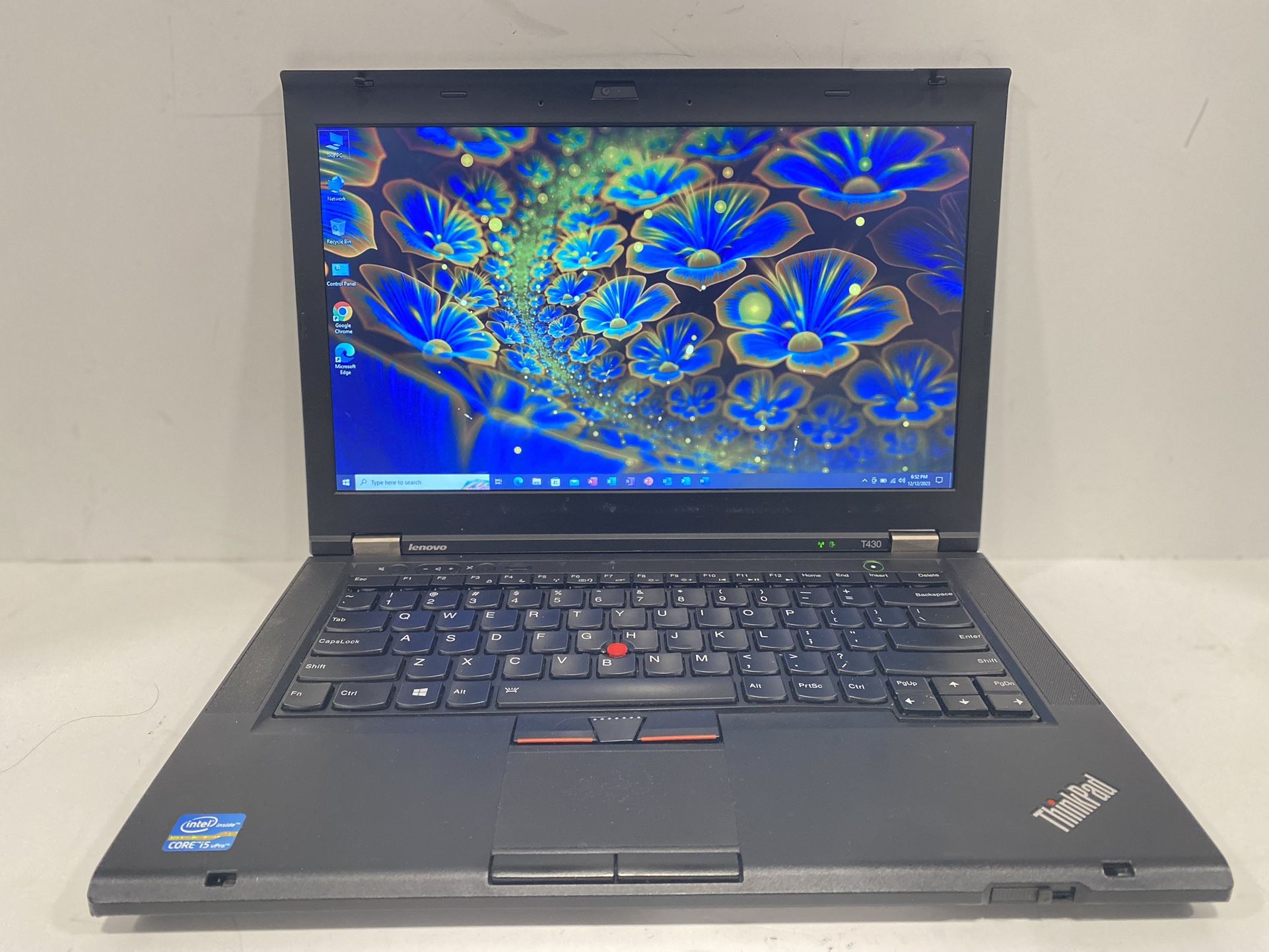 Lenovo T430, Intel Core i5, 2.60 GHz, 8 GB RAM, 120 GB SSD, Wireless Wifi, Webcam, DVDRW, Mini Display Port, Windows 10 Pro, Office 2019