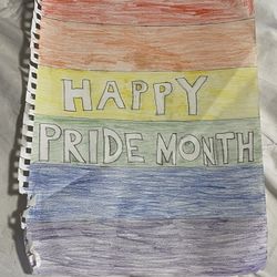 Multicolored Pride Month Art Drawing Illustration