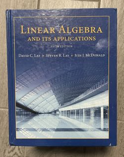 Linear Algebra And It’s Applications