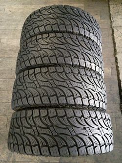 Set of 4 LT275/55/20 Tread Wright All-Terrain $250
