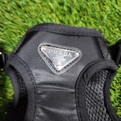 PRADA DOG PET HARNESS LEASH COLLAR SET