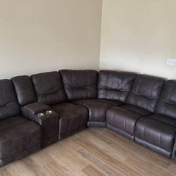 Sectional Couch - Electric