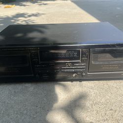 Pioneer Stereo Dual Cassette Tape Player
