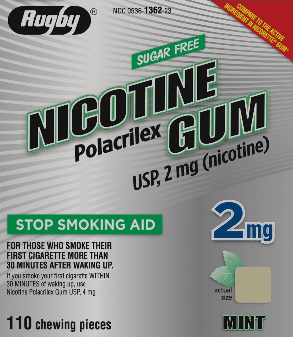 Rugby Nicotine 2 Mg Mint