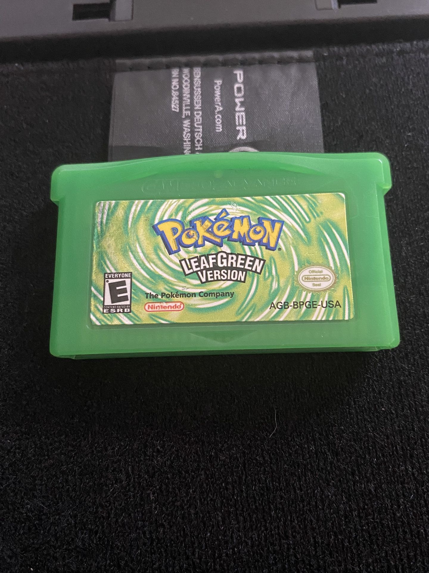 Leaf green Pokemon game
