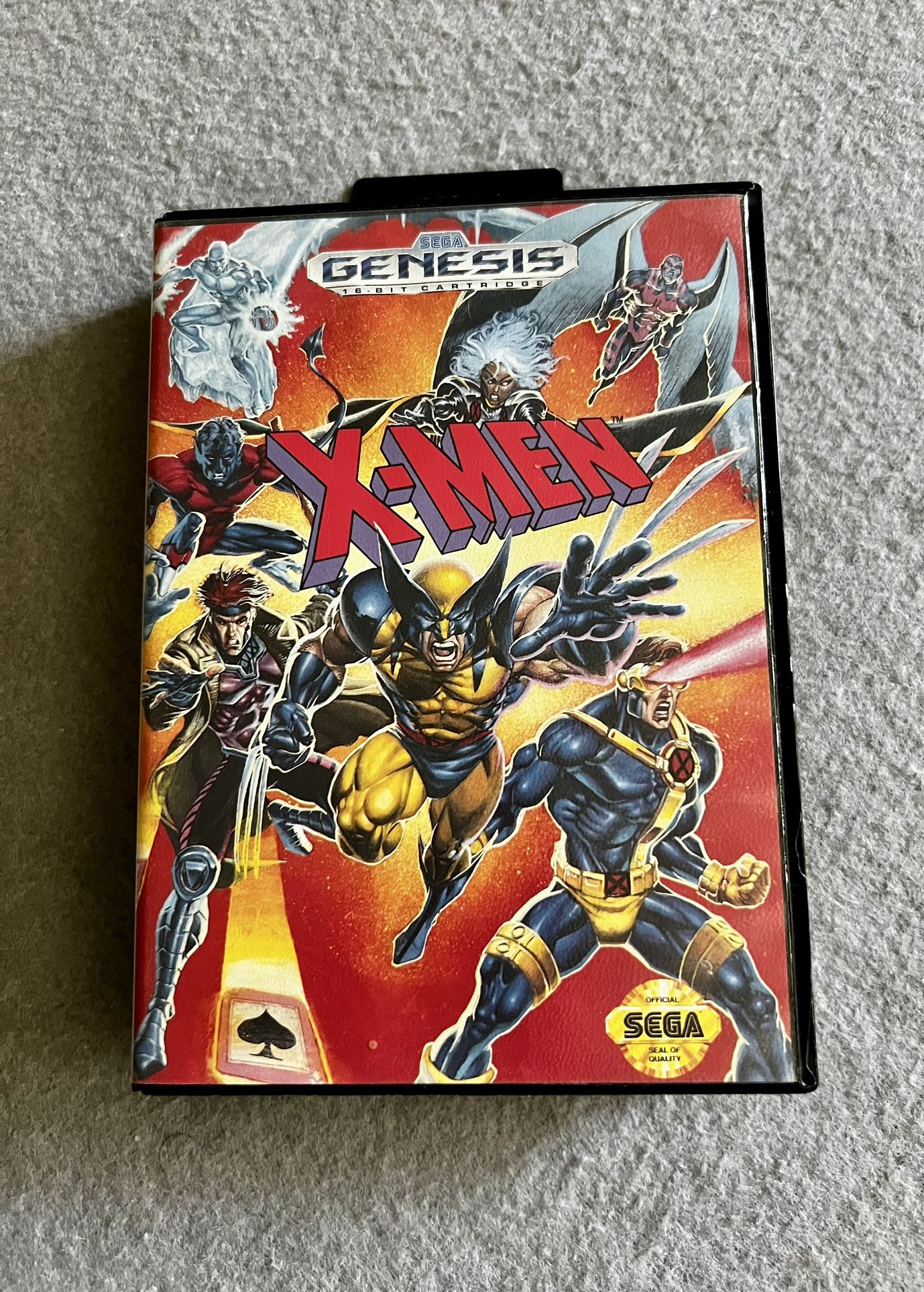 X-Men (Sega Genesis, 1993) Marvel Video Game Complete w/ Manual CIB Tested