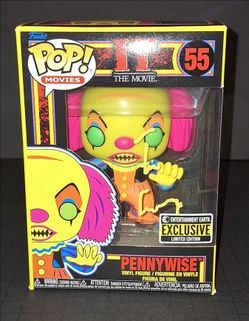 🔥 Tim Curry Signed Autographed Funko Blacklight Pennywise IT Beckett COA 🔥
