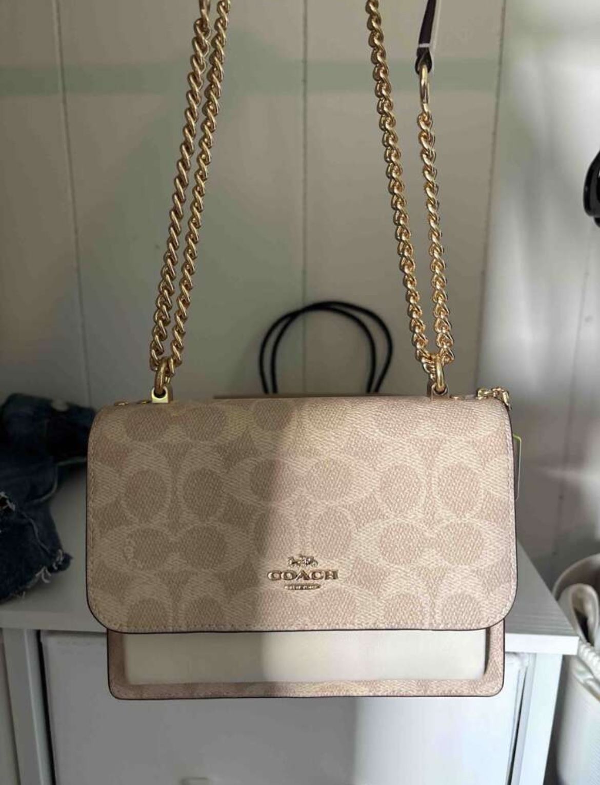 Coach Pink Shoulder Bag