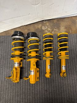 KONI Yellow Struts Shocks + RCE Yellow Spring Suspension Setup (FR-S / BRZ / GT86 / GR86