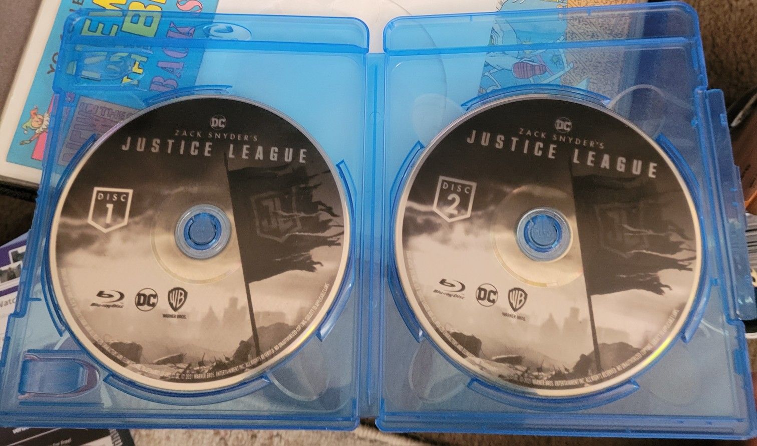 ZACK SNYDER'S JUSTICE LEAGUE (BLU RAY) ***READ BEFORE MESSAGING*** (SEE OTHER POSTS)
