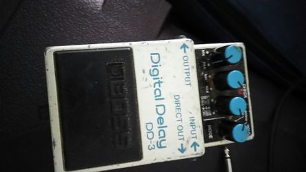 Boss DD-3 Digital Delay Pedal