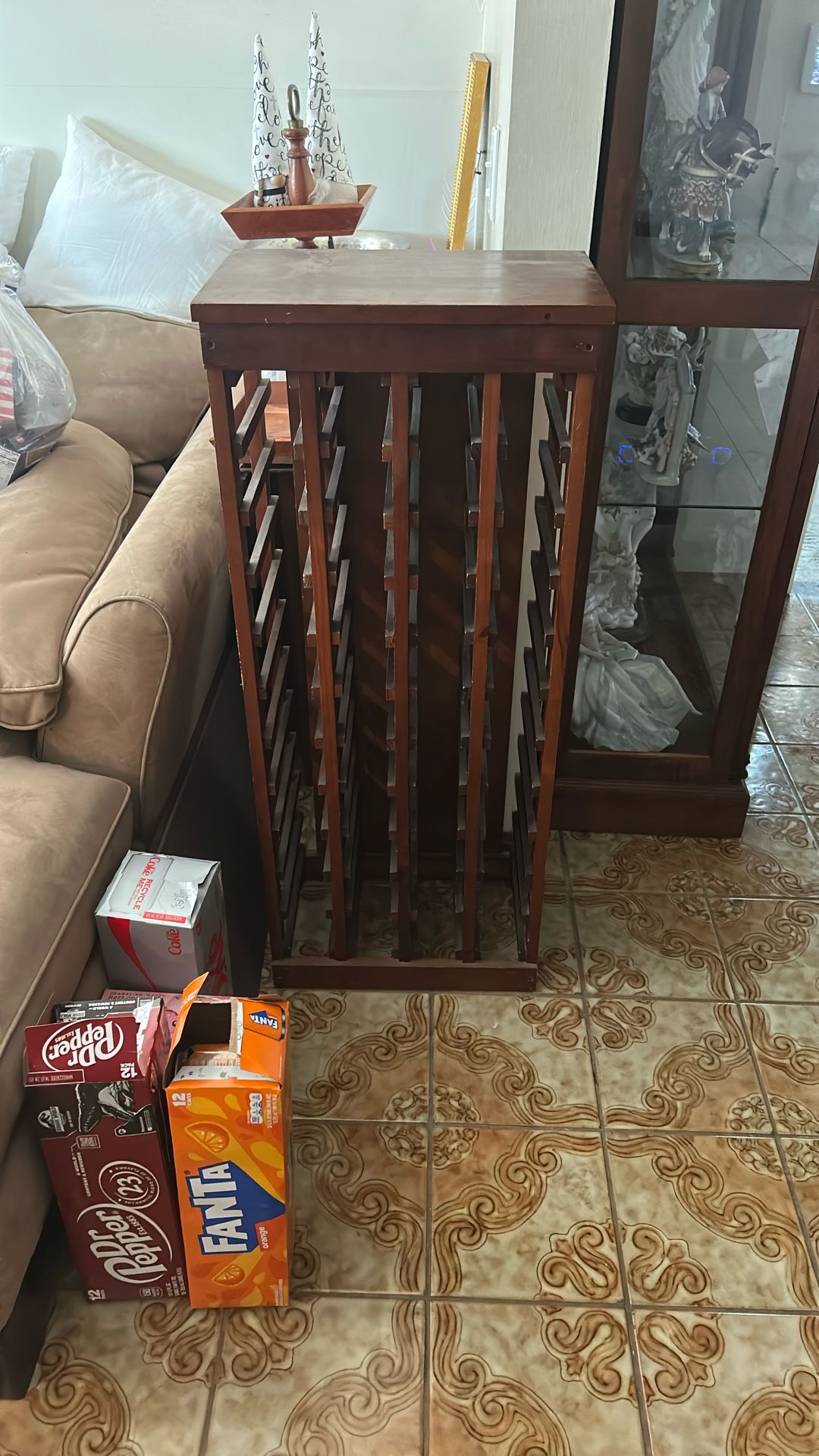Wine Rack, Holds 44 Bottles