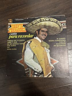 Vicente Fernandez Vinyl Record